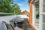Balkon - An't Möhlen - Top-Hundeurlaub