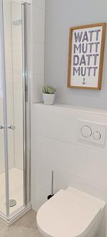 Badezimmer - Whg. 32 inkl. WLAN - Top-Hundeurlaub