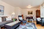 Wohnzimmer - White House Ferienwohnung 1 - Top-Hundeurlaub