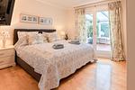 Schlafzimmer - White House Ferienwohnung 1 - Top-Hundeurlaub