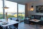 Wohnzimmer - Ferienwohnung „Bottsandblick“ Marina Wendtorf - Top-Hundeurlaub