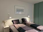 Schlafzimmer - Ferienwohnung „Bottsandblick“ Marina Wendtorf - Top-Hundeurlaub
