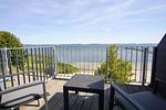 Balkon - FeWo26: Balkon, Meerblick, Strand - Top-Hundeurlaub