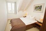 Schlafzimmer - FeWo26: Balkon, Meerblick, Strand - Top-Hundeurlaub