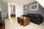 Wohnzimmer - FeWo26: Balkon, Meerblick, Strand - Top-Hundeurlaub
