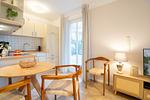 Küche / Küchenzeile - (ARW3) Ferienwohnung Cozy Harbour - Top-Hundeurlaub