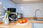 Küche / Küchenzeile - (ARW3) Ferienwohnung Cozy Harbour - Top-Hundeurlaub