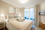 Schlafzimmer - (ARW3) Ferienwohnung Cozy Harbour - Top-Hundeurlaub
