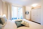 Schlafzimmer - (ARW3) Ferienwohnung Cozy Harbour - Top-Hundeurlaub