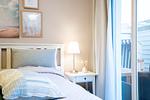 Schlafzimmer - (ARW3) Ferienwohnung Cozy Harbour - Top-Hundeurlaub