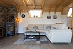 Wohnzimmer - Ferienhaus "Wattwurm" Mellumplate 39 - Top-Hundeurlaub