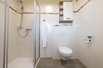 Badezimmer - Ferienhaus "Wattwurm" Mellumplate 39 - Top-Hundeurlaub