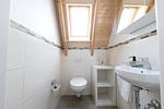 Gäste-WC - Ferienhaus "Wattwurm" Mellumplate 39 - Top-Hundeurlaub