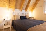 Schlafzimmer - Ferienhaus  Mellumplate 24 - Top-Hundeurlaub