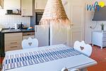 Küche / Küchenzeile - Ferienwohnung Sonnenrose - Top-Hundeurlaub