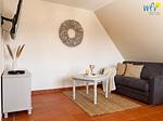Wohnzimmer - Ferienwohnung Sonnenrose - Top-Hundeurlaub