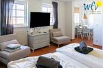Schlafzimmer - Ferienwohnung Sonnenhut - Top-Hundeurlaub