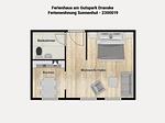 Grundriss - Ferienwohnung Sonnenhut - Top-Hundeurlaub