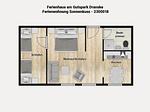 Grundriss - Ferienwohnung Sonnenkuss - Top-Hundeurlaub