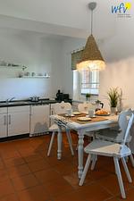Küche / Küchenzeile - Ferienwohnung Sonnenschein - Top-Hundeurlaub