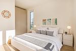 Schlafzimmer - Ferienwohnung Haff & Herz mit Fitness, Sauna, Freizeit- und Kinderspielbereich - Top-Hundeurlaub