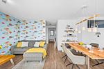 Wohnzimmer - Ferienwohnung Fischermanns Freund Olpenitz - Top-Hundeurlaub