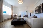 Modernes Wohnzimmer zum Wohlfühlen - Finkenblick - Top-Hundeurlaub