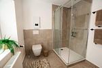 Moderne Dusche - Finkenblick - Top-Hundeurlaub