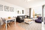 Wohnzimmer - Ostseehoch 6 - Top-Hundeurlaub