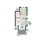 Grundriss - Havn Homes Haus 2 Apartment 6 - Top-Hundeurlaub