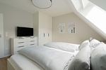 Schlafzimmer - Haus Harmening Whg. 2 - Top-Hundeurlaub