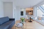 Wohnzimmer - Haus Harmening Whg. 5 - Top-Hundeurlaub