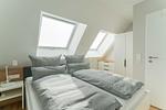 Schlafzimmer - Haus Harmening Whg. 5 - Top-Hundeurlaub