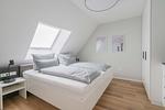 Schlafzimmer 1 - Haus Harmening Whg. 4 - Top-Hundeurlaub