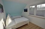 Schlafzimmer - Ferienhaus Seeadler - Top-Hundeurlaub