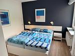 Schlafzimmer - Haus Flora - Wohnung Dünenrose - Top-Hundeurlaub