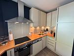 Küche / Küchenzeile - Haus Flora - Wohnung Dünenrose - Top-Hundeurlaub