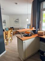 Küche / Küchenzeile - Haus Flora - Wohnung Dünenrose - Top-Hundeurlaub