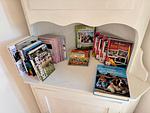 Bücher und Spiele für gemütliche Urlaubstage in der Stuga Annika - Stuga Annika - Top-Hundeurlaub