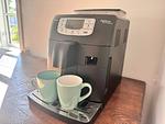 Kaffeemaschine für den morgendlichen Kaffee in der Stuga Annika - Stuga Annika - Top-Hundeurlaub