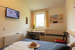 Schlafzimmer - Ferienhaus "Watt´n Blau 14" Mellumplate 14 - Top-Hundeurlaub