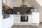 Küche / Küchenzeile - Appartement  Sieltrift 27-25 - Top-Hundeurlaub