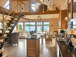 Wohnzimmer - Haus Blankavik - Top-Hundeurlaub