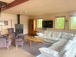 Wohnzimmer - Haus Blankavik - Top-Hundeurlaub