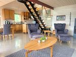 Wohnzimmer - Haus Blankavik - Top-Hundeurlaub