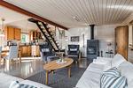 Wohnzimmer - Haus Blankavik - Top-Hundeurlaub
