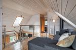 Schlafbereich auf der Galerie im Haus Blankavik in Småland - Haus Blankavik - Top-Hundeurlaub