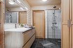 Badezimmer im Haus Blankavik in Småland - Haus Blankavik - Top-Hundeurlaub