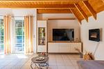 Wohnzimmer - Ferienhaus "Haus Huck"  Medemsand 14 - Top-Hundeurlaub