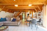 Wohnzimmer - Ferienhaus "Haus Huck"  Medemsand 14 - Top-Hundeurlaub